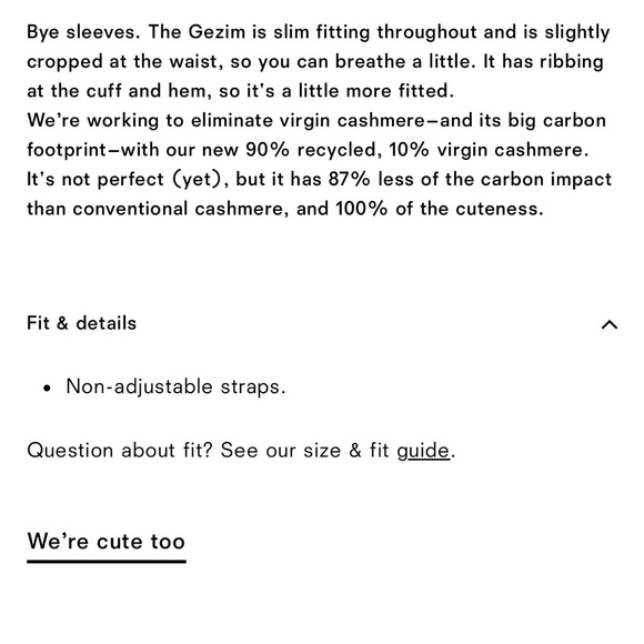 Reformation gezim collared sweater vest in oatmeal - Picture 5 of 9